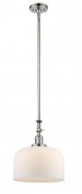 Innovations Lighting 206-PN-G71-L - Bell - 1 Light - 12 inch - Polished Nickel - Stem Hung - Mini Pendant