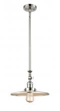 Innovations Lighting 206-PN-MFR-PN-12 - Appalachian - 1 Light - 12 inch - Polished Nickel - Stem Hung - Mini Pendant