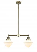 Innovations Lighting 209-AB-G531 - Oxford - 2 Light - 24 inch - Antique Brass - Stem Hung - Island Light