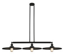 Innovations Lighting 213-BK-MFR-BK-16 - Appalachian - 3 Light - 49 inch - Matte Black - Stem Hung - Island Light