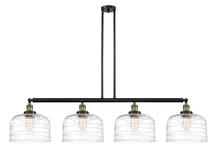 Innovations Lighting 214-BAB-G713-L-LED - Bell - 4 Light - 54 inch - Black Antique Brass - Stem Hung - Island Light