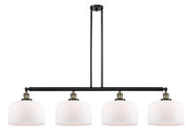 Innovations Lighting 214-BAB-G71-L-LED - Bell - 4 Light - 54 inch - Black Antique Brass - Stem Hung - Island Light