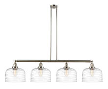 Innovations Lighting 214-PN-G713-L-LED - Bell - 4 Light - 54 inch - Polished Nickel - Stem Hung - Island Light