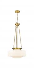 Innovations Lighting 221-1P-SG-G691-16 - Bridgeton - 1 Light - 16 inch - Satin Gold - Chain Hung - Pendant