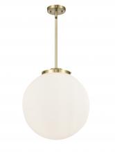 Innovations Lighting 221-3S-AB-G201-16 - Beacon - 3 Light - 16 inch - Antique Brass - Cord hung - Pendant