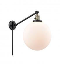 Innovations Lighting 237-BAB-G201-12 - Beacon - 1 Light - 12 inch - Black Antique Brass - Swing Arm