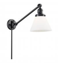 Innovations Lighting 237-BK-G41 - Cone - 1 Light - 8 inch - Matte Black - Swing Arm