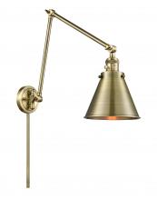 Innovations Lighting 238-AB-M13-AB - Appalachian - 1 Light - 8 inch - Antique Brass - Swing Arm