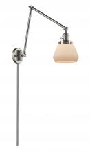 Innovations Lighting 238-SN-G171 - Fulton - 1 Light - 8 inch - Brushed Satin Nickel - Swing Arm