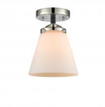 Innovations Lighting 284-1C-BPN-G61 - Cone - 1 Light - 6 inch - Black Polished Nickel - Semi-Flush Mount