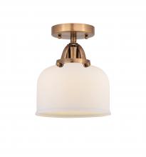 Innovations Lighting 288-1C-AC-G71-LED - Bell - 1 Light - 8 inch - Antique Copper - Semi-Flush Mount