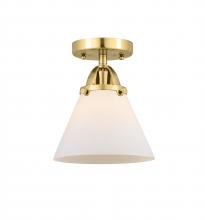 Innovations Lighting 288-1C-SG-G41 - Cone - 1 Light - 8 inch - Satin Gold - Semi-Flush Mount