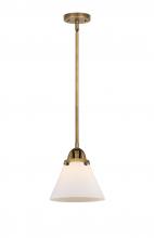 Innovations Lighting 288-1S-BB-G41 - Cone - 1 Light - 8 inch - Brushed Brass - Cord hung - Mini Pendant