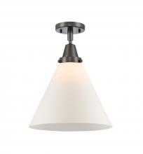 Innovations Lighting 447-1C-OB-G41-L-LED - Cone - 1 Light - 12 inch - Oil Rubbed Bronze - Flush Mount