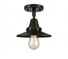 Innovations Lighting 447-1C-OB-M5 - Railroad - 1 Light - 8 inch - Oil Rubbed Bronze - Flush Mount