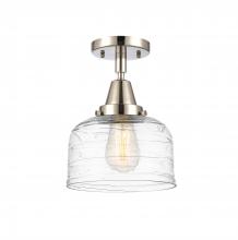 Innovations Lighting 447-1C-PN-G713 - Bell - 1 Light - 8 inch - Polished Nickel - Flush Mount