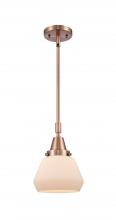 Innovations Lighting 447-1S-AC-G171 - Fulton - 1 Light - 7 inch - Antique Copper - Mini Pendant