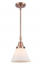 Innovations Lighting 447-1S-AC-G41 - Cone - 1 Light - 8 inch - Antique Copper - Mini Pendant