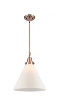 Innovations Lighting 447-1S-AC-G41-L - Cone - 1 Light - 12 inch - Antique Copper - Mini Pendant