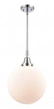 Innovations Lighting 447-1S-PC-G201-12 - Beacon - 1 Light - 12 inch - Polished Chrome - Mini Pendant