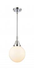 Innovations Lighting 447-1S-PC-G201-8 - Beacon - 1 Light - 8 inch - Polished Chrome - Mini Pendant