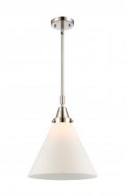 Innovations Lighting 447-1S-PN-G41-L - Cone - 1 Light - 12 inch - Polished Nickel - Mini Pendant