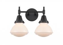 Innovations Lighting 447-2W-BK-G321 - Olean - 2 Light - 16 inch - Matte Black - Bath Vanity Light