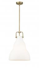 Innovations Lighting 494-1S-BB-G591-14 - Haverhill - 1 Light - 14 inch - Brushed Brass - Stem hung - Pendant