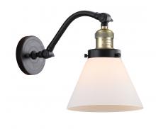 Innovations Lighting 515-1W-BAB-G41 - Cone - 1 Light - 8 inch - Black Antique Brass - Sconce