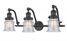 Innovations Lighting 515-3W-OB-G184S - Canton - 3 Light - 28 inch - Oil Rubbed Bronze - Adjustable Bath Vanity Light