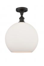 Innovations Lighting 516-1C-OB-G121-12 - Athens - 1 Light - 12 inch - Oil Rubbed Bronze - Semi-Flush Mount