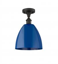 Innovations Lighting 516-1C-OB-MBD-9-BL - Plymouth - 1 Light - 9 inch - Oil Rubbed Bronze - Semi-Flush Mount