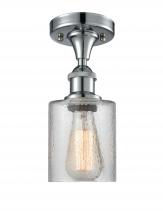 Innovations Lighting 516-1C-PC-G112 - Cobbleskill - 1 Light - 5 inch - Polished Chrome - Semi-Flush Mount