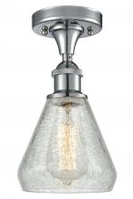 Innovations Lighting 516-1C-PC-G275 - Conesus - 1 Light - 6 inch - Polished Chrome - Semi-Flush Mount