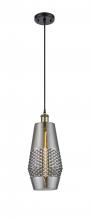 Innovations Lighting 516-1P-BAB-G683-7 - Windham - 1 Light - 7 inch - Black Antique Brass - Cord hung - Mini Pendant