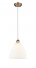 Innovations Lighting 516-1P-BB-GBD-91 - Bristol - 1 Light - 9 inch - Brushed Brass - Cord hung - Mini Pendant