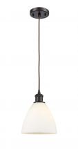 Innovations Lighting 516-1P-OB-GBD-751 - Bristol - 1 Light - 8 inch - Oil Rubbed Bronze - Cord hung - Mini Pendant