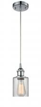 Innovations Lighting 516-1P-PC-G112 - Cobbleskill - 1 Light - 5 inch - Polished Chrome - Cord hung - Mini Pendant