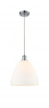 Innovations Lighting 516-1P-PC-GBD-121 - Bristol - 1 Light - 12 inch - Polished Chrome - Cord hung - Mini Pendant