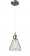 Innovations Lighting 516-1P-SN-G275 - Conesus - 1 Light - 6 inch - Brushed Satin Nickel - Cord hung - Mini Pendant