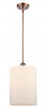 Innovations Lighting 516-1S-AC-G111-L - Cobbleskill - 1 Light - 9 inch - Antique Copper - Mini Pendant