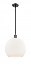 Innovations Lighting 516-1S-BAB-G121-14 - Athens - 1 Light - 14 inch - Black Antique Brass - Pendant