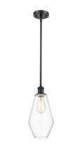 Innovations Lighting 516-1S-BK-G652-7 - Cindyrella - 1 Light - 7 inch - Matte Black - Mini Pendant