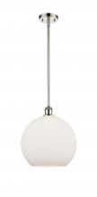 Innovations Lighting 516-1S-PN-G121-12 - Athens - 1 Light - 12 inch - Polished Nickel - Mini Pendant