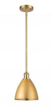 Innovations Lighting 516-1S-SG-MBD-75-SG - Bristol - 1 Light - 8 inch - Satin Gold - Pendant