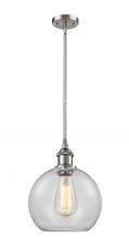 Innovations Lighting 516-1S-SN-G122 - Athens - 1 Light - 8 inch - Brushed Satin Nickel - Mini Pendant