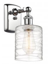 Innovations Lighting 516-1W-PC-G1113 - Cobbleskill - 1 Light - 5 inch - Polished Chrome - Sconce