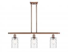 Innovations Lighting 516-3I-AC-G352 - Candor - 3 Light - 36 inch - Antique Copper - Cord hung - Island Light