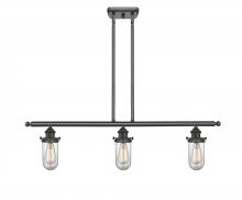 Innovations Lighting 516-3I-OB-232-CL - Kingsbury - 3 Light - 36 inch - Oil Rubbed Bronze - Cord hung - Island Light