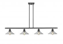 Innovations Lighting 516-4I-OB-G132 - Orwell - 4 Light - 48 inch - Oil Rubbed Bronze - Cord hung - Island Light